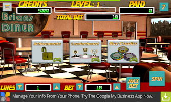 Super Spin Slots Diner imagem de tela 3