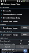 Storage Widget+ screenshot 1