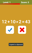 2 Schermata Math Freak