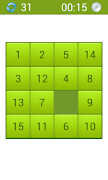 15 Puzzle - Sliding Tiles syot layar 1