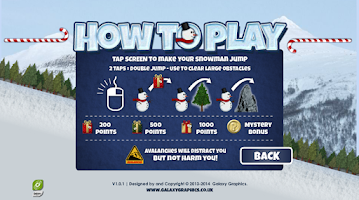 Snowman Skiing screenshot 2