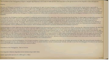 Philippine Presidents تصوير الشاشة 3