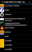 Bright M IDE: Java/Android IDE captura de pantalla 4