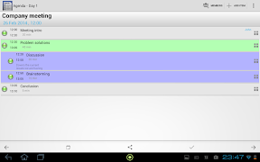 برنامه‌نما Agenda Maker عکس از صفحه
