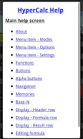 HyperCalc screenshot 1