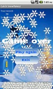 Catch Snowflakes! capture d'écran 3