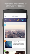 برنامه‌نما U Browser عکس از صفحه