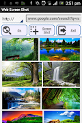 برنامه‌نما Web ScreenShot عکس از صفحه