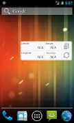 GPS Location Widget capture d'écran 2