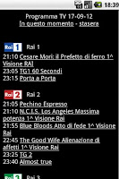 Programma TV Poster