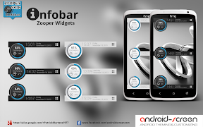 Infobar - Zooper Widget screenshot 2