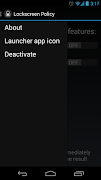 Lockscreen Policy (<= KitKat) تصوير الشاشة 3