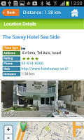 Tel Aviv City Guide Map Hotels screenshot 3