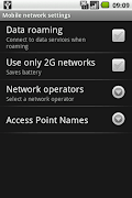 Switch Network Type 2G / 3G ภาพหน้าจอ 1