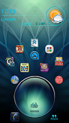 Zooper widget clock one 海報