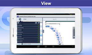 Gantt Pro HD - Plan Reader captura de pantalla 6