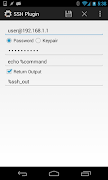 SSH Tasker Plugin lite screenshot 3