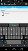 5 Schermata Quick App Launcher