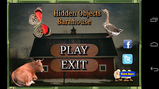 Poster Hidden Objects - Barn House