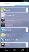برنامه‌نما verrouillage d'application عکس از صفحه