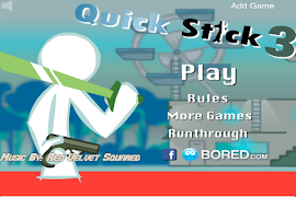 Quick Stick kill ポスター