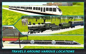 برنامه‌نما Real Train Driver Simulator 3D عکس از صفحه
