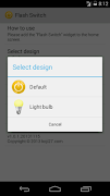 Flash Switch (Widget) screenshot 2