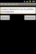 1 Schermata QR Code Generator Pro