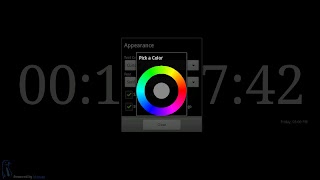 Weekly Countdown Timer скриншот 2