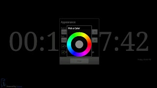 Weekly Countdown Timer Screenshot 2