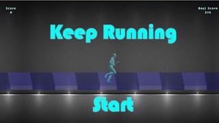 Keep Running Plakat