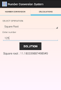 Number Conversions 截图 2
