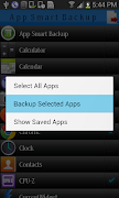 Smart App Backup تصوير الشاشة 1