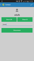 برنامه‌نما Cipher Chat Private Messenger عکس از صفحه