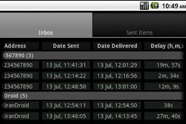 SMS Delay Tracker постер