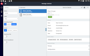 برنامه‌نما MobileIron Insight عکس از صفحه