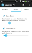 Equalizer Pro (Free) تصوير الشاشة 1