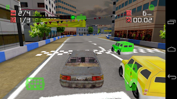 Damage Car Racing : Free poster