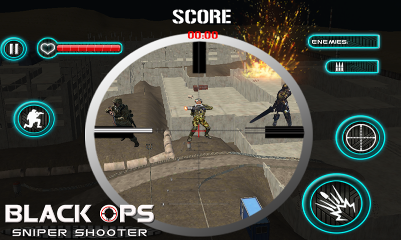 Black Ops Sniper Shooter APK Herunterladen