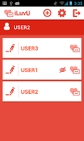 iLuvU messaging app screenshot 2