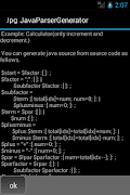 Java Parser Generator screenshot 3