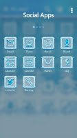Snowy GO Launcher Theme imagem de tela 3