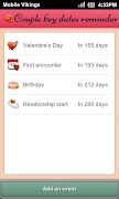 Couple key dates reminder постер
