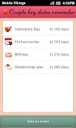 Couple key dates reminder poster