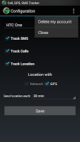 Call GPS SMS Tracker screenshot 1