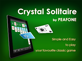 Solitaire Crystal - Klondike تصوير الشاشة 1