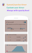 برنامه‌نما Blue Light Screen Filter Plus عکس از صفحه