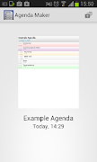Agenda Maker Affiche