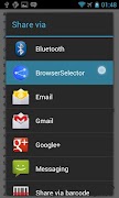 BrowserSelector screenshot 1
