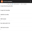 Device Identfiers screenshot 4